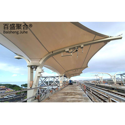 PTFE 스포츠 경기장 강철 구조 건설 라이트 프레임 전조 금속 건물 저장용 전조