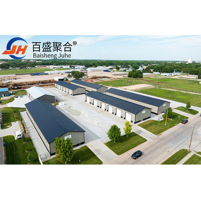 ASTM 표준 맞춤형 소 공간 프레임 전공 가벼운 무게 철 구조 차고