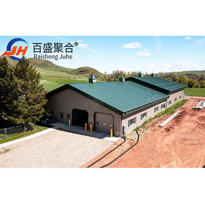 ASTM 표준 맞춤형 소 공간 프레임 전공 가벼운 무게 철 구조 차고