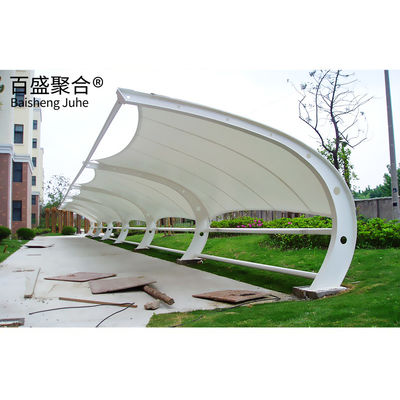 PVDF/PTFE 선반 완장 철강 구조 10x20 금속 차고 천장