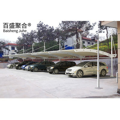 PVDF/PTFE 선반 완장 철강 구조 10x20 금속 차고 천장