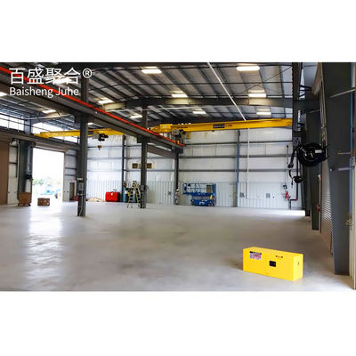 ISO9001 인증 철강 구조 가벼운 창고 건설을 위한 초고층 건물