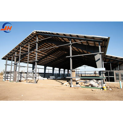 가벼운 무게 Prefab Steel Structure 가스 스테이션 건설