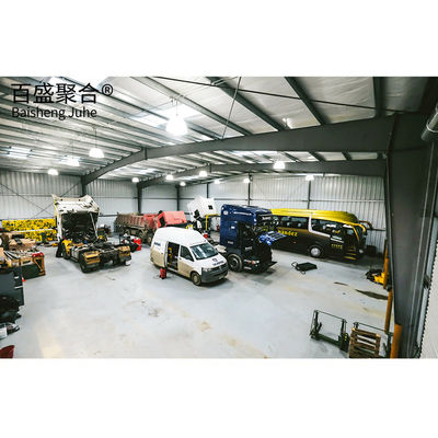 2 자동차 전공 금속 차고 Q235 Q355B Q235 Q235B Q345 등급