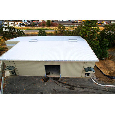 가벼운 철강 Q345 Q235과 함께 Prefab 경제 구조 철강 섹션 창고 설계