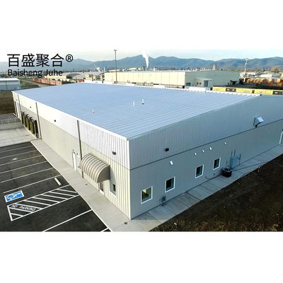 CE/ISO9001 인증을 받은 식품 가공용 스틸 프레임 창고 건설