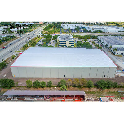 Bending Welding Prefab Steel Warehouse Buildings 고도운 스틸 구조물